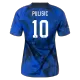 Camiseta Futbol Visitante Copa Mundial de Mujer USA 2022 PULISIC #10 - camisetasfutbol