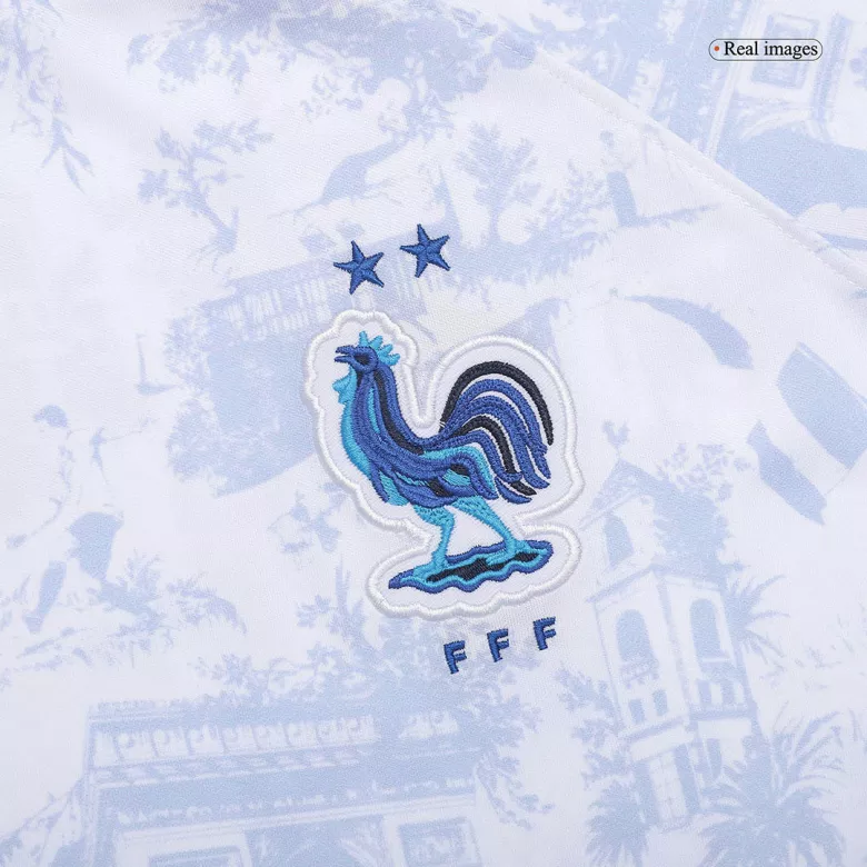 Camiseta Futbol Visitante Copa del Mundo de Hombre Francia 2022 con Número de TCHOUAMENI #8 - camisetasfutbol
