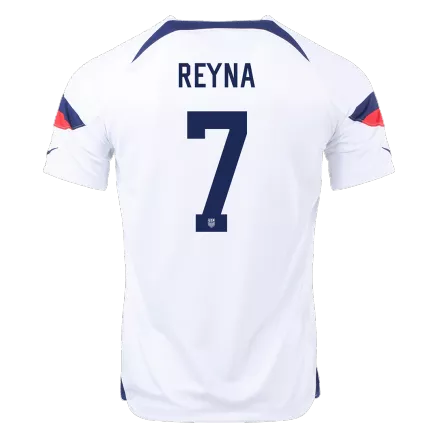Camiseta Futbol Local Copa del Mundo de Hombre USA 2022 con Número de REYNA #7 - camisetasfutbol