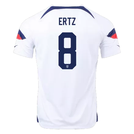 Camiseta Futbol Local Copa del Mundo de Hombre USA 2022 con Número de ERTZ #8 - camisetasfutbol