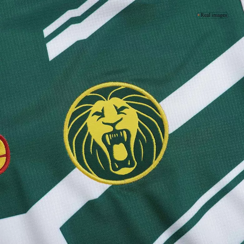 Camiseta ABOUBAKAR #10 Cameroon 2022 Segunda Equipación Visitante Copa del Mundo Hombre - Versión Hincha - camisetasfutbol