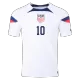 Camiseta Auténtica PULISIC #10 USA 2022 Primera Equipación Copa del Mundo Local Hombre - Versión Jugador - camisetasfutbol