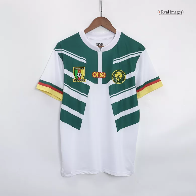 Camiseta Cameroon 2022 Segunda Equipación Visitante Copa del Mundo Hombre - Versión Hincha - camisetasfutbol