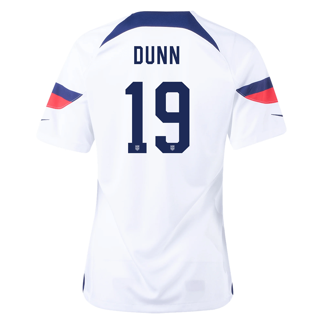 Segunda Camiseta Estados Unidos Jugador Dunn 2022