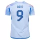 Camiseta Futbol Visitante Copa del Mundo de Hombre España 2022 con Número de GAVI #9 - camisetasfutbol