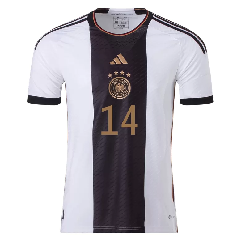 Camiseta Auténtica MUSIALA #14 Alemania 2022 Primera Equipación Copa del Mundo Local Hombre - Versión Jugador - camisetasfutbol