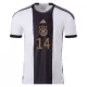 Camiseta Auténtica MUSIALA #14 Alemania 2022 Primera Equipación Copa del Mundo Local Hombre - Versión Jugador - camisetasfutbol