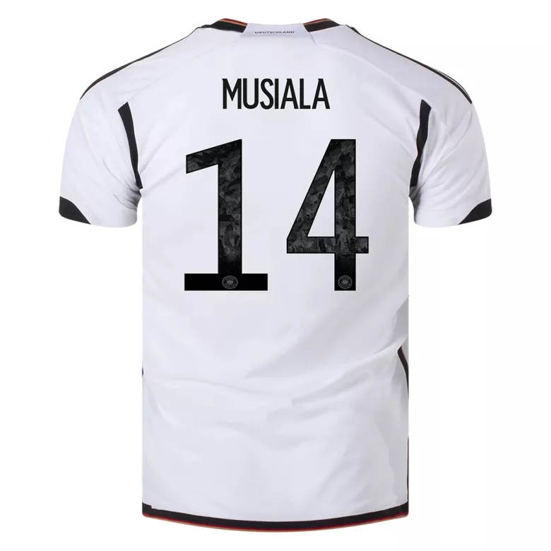 Camiseta Futbol Local Copa del Mundo de Hombre Alemania 2022 con Número de MUSIALA #14 - camisetasfutbol