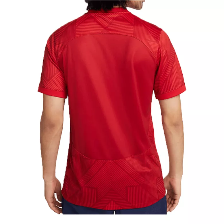 Camiseta Turquía 2022 Segunda Equipación Visitante Hombre - Versión Hincha - camisetasfutbol