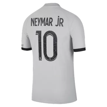Camiseta Futbol Visitante de Hombre PSG 2022/23 con Número de NEYMAR JR #10 -Version Jugador - camisetasfutbol