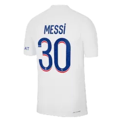 Niño Camiseta Lionel Messi #30 Azul Blanco Equipación Tercera 2022/23 La  Camisa