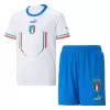 Miniconjunto Italia 2022 Segunda Equipación Visitante Niño (Camiseta + Pantalón Corto) - camisetasfutbol