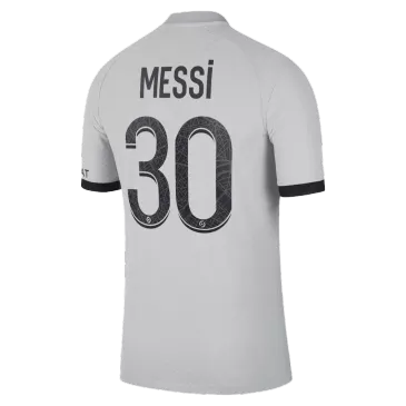 Camiseta Auténtica MESSI #30 PSG 2022/23 Segunda Equipación Visitante Hombre Jordan - Versión Jugador - camisetasfutbol