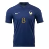 Camiseta Futbol Local Copa del Mundo de Hombre Francia 2022 con Número de TCHOUAMENI #8 - camisetasfutbol