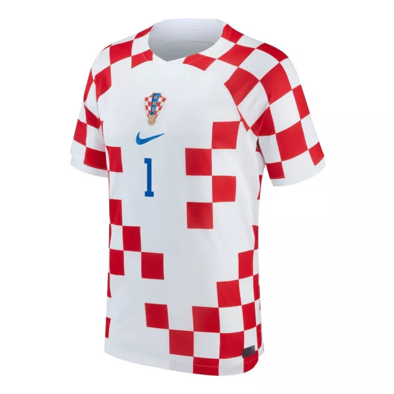 Camiseta Futbol Local Copa del Mundo de Hombre Croacia 2022 con Número de LIVAKOVIĆ #1 - camisetasfutbol