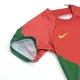 Miniconjunto Portugal 2022/23 Primera Equipación Local Niño (Camiseta + Pantalón Corto) Nike - camisetasfutbol