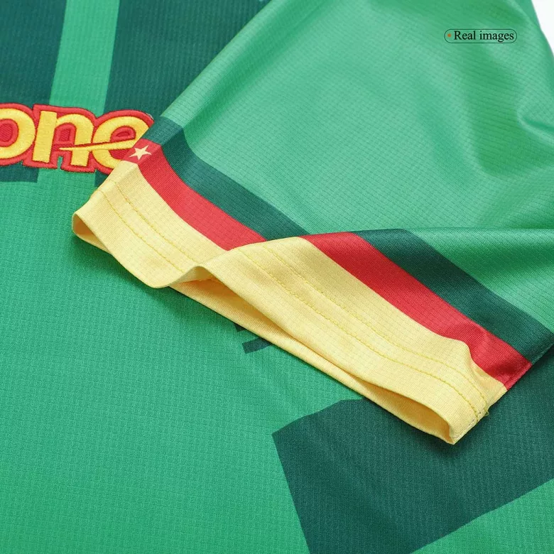 Camiseta Cameroon 2022 Primera Equipación Copa del Mundo Local Hombre - Versión Hincha - camisetasfutbol