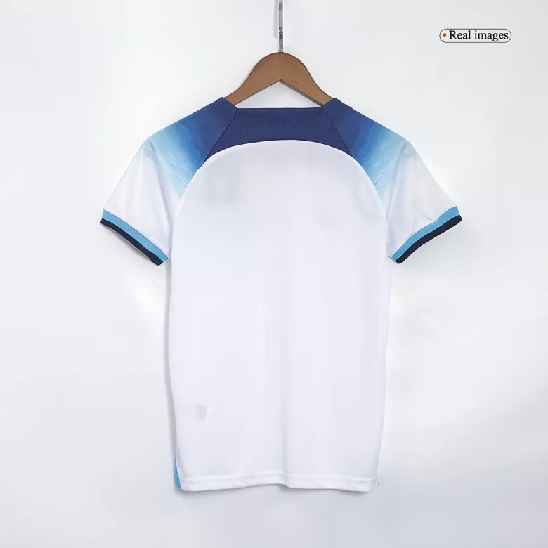 Miniconjunto Inglaterra 2022 Primera Equipación Copa del Mundo Local Niño (Camiseta + Pantalón Corto) - camisetasfutbol