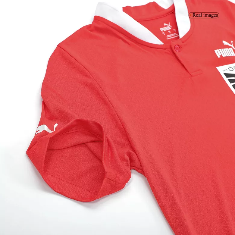 Camiseta Auténtica Austria 2022 Primera Equipación Local Hombre - Versión Jugador - camisetasfutbol