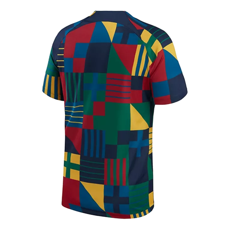 Camiseta Portugal 2022 Pre-Partido Copa del Mundo Hombre - Versión Hincha - camisetasfutbol