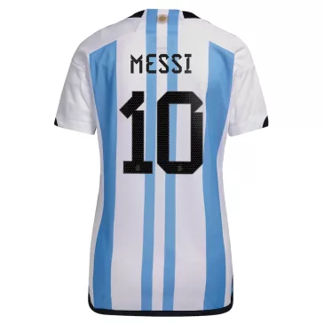 Camiseta Futbol Local Copa Mundial de Mujer Argentina 2022 MESSI #10 - camisetasfutbol
