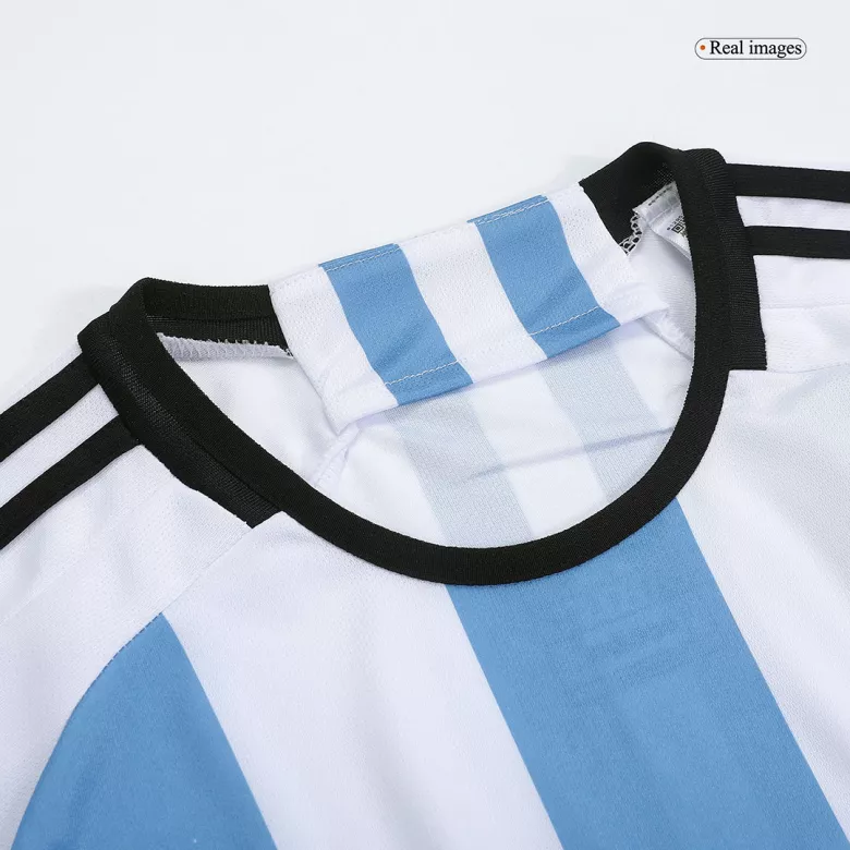 Tres Estrellas Camiseta Futbol Local de Hombre Argentina 2022 con Número de E. FERNANDEZ #24 - camisetasfutbol