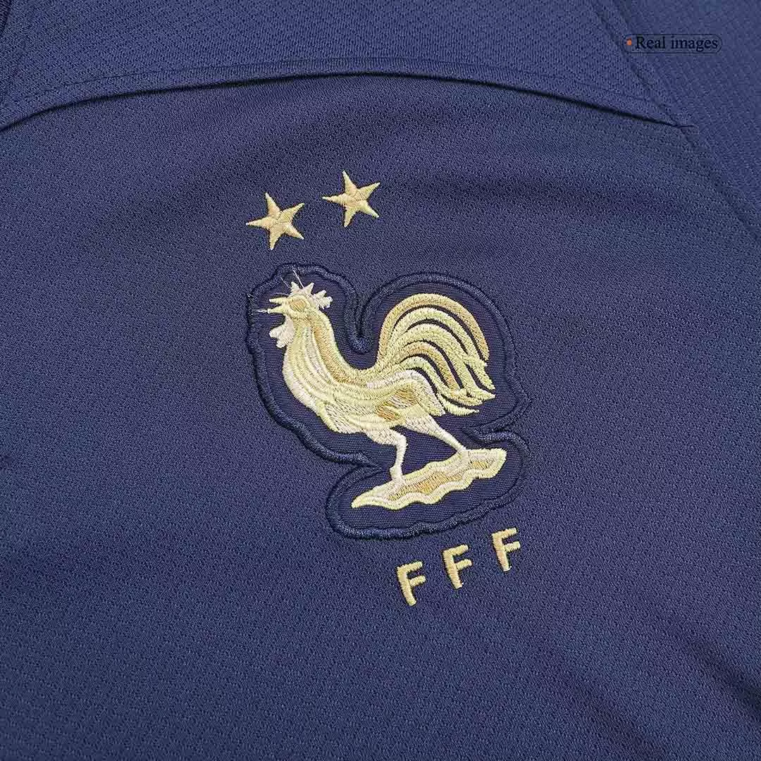 Camiseta de Futbol Local Francia 2022 Copa del Mundo para Hombre - Version Replica Personalizada - camisetasfutbol