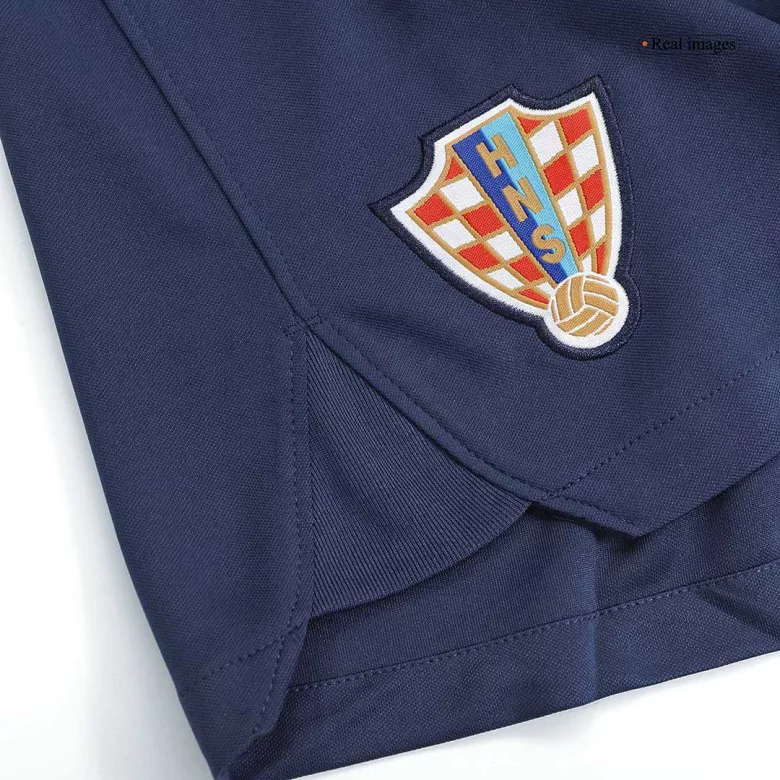 Pantalón Corto Croacia 2022 Segunda Equipación Visitante Copa del Mundo Hombre - camisetasfutbol