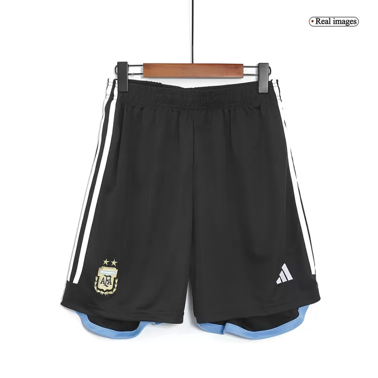 Pantalones cortos de fútbol Local Argentina 2022 Copa del Mundo - para Hombre - camisetasfutbol