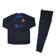 Conjuntos de Entrenamiento de Cremallera Media Barcelona 2022/23 para Hombre - camisetasfutbol