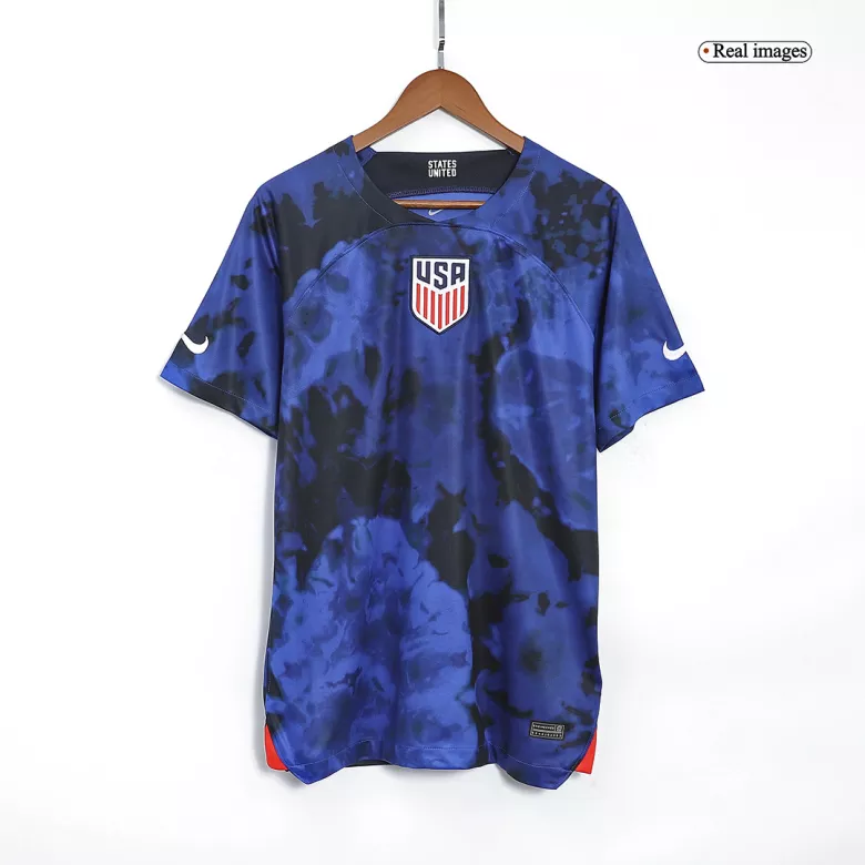 Camiseta USA 2022 Segunda Equipación Visitante Copa del Mundo Hombre - Versión Hincha - camisetasfutbol