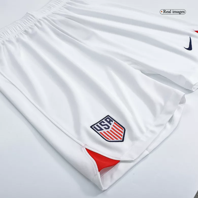 Pantalón Corto USA 2022 Primera Equipación Copa del Mundo Local Hombre - camisetasfutbol