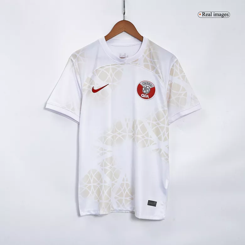 Camiseta Qatar 2022 Segunda Equipación Visitante Copa del Mundo Hombre - Versión Hincha - camisetasfutbol