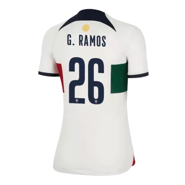 Camiseta Futbol Visitante Copa Mundial de Mujer Portugal 2022 G.RAMOS #26 - camisetasfutbol