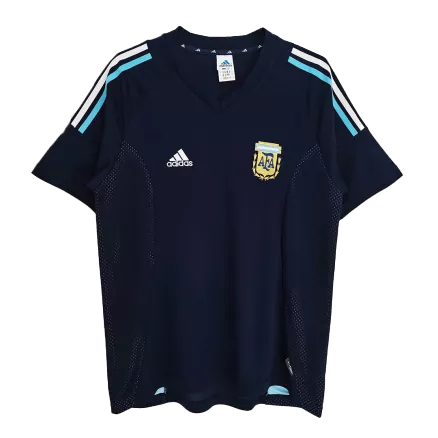 Camiseta Retro 2002 Argentina Segunda Equipación Visitante Hombre - Versión Hincha - camisetasfutbol