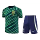 Conjunto Brazil 2022 Pre-Partido Hombre (Camiseta + Pantalón Corto)- - camisetasfutbol
