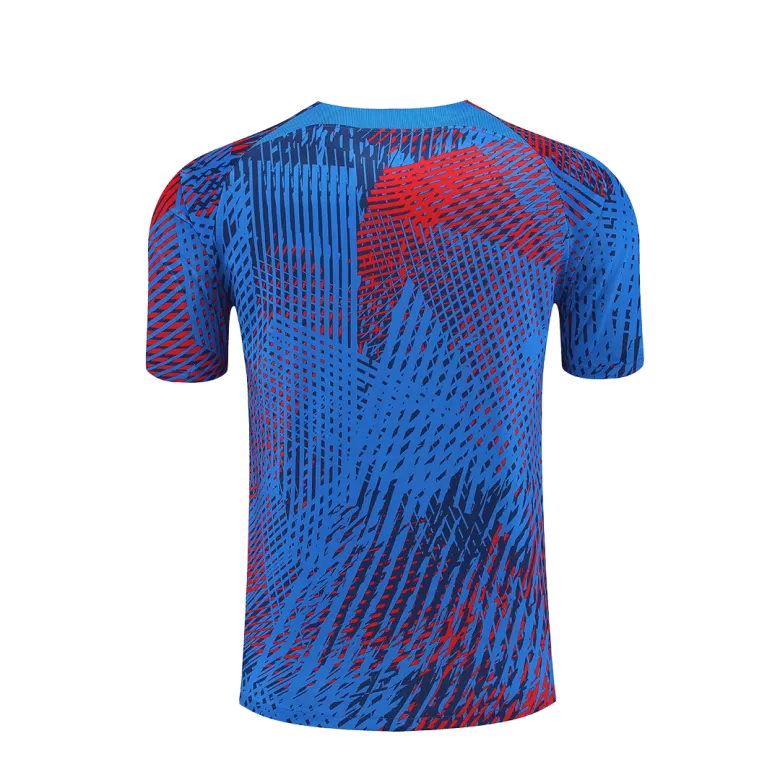 Conjunto PSG 2022 Pre-Partido Hombre (Camiseta + Pantalón Corto) - camisetasfutbol