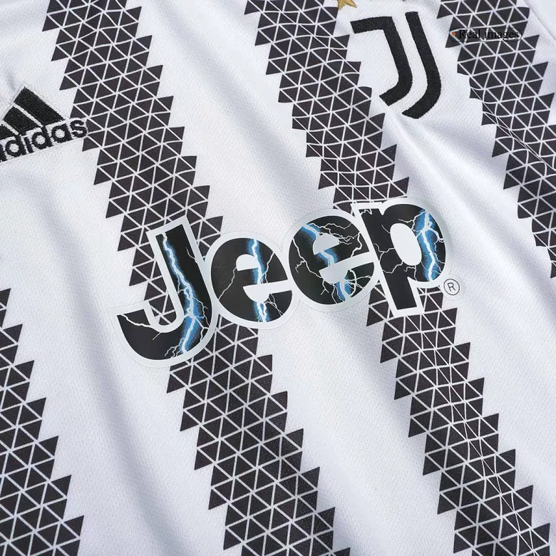 Miniconjunto Juventus 2022/23 Primera Equipación Local Niño (Camiseta + Pantalón Corto) - camisetasfutbol
