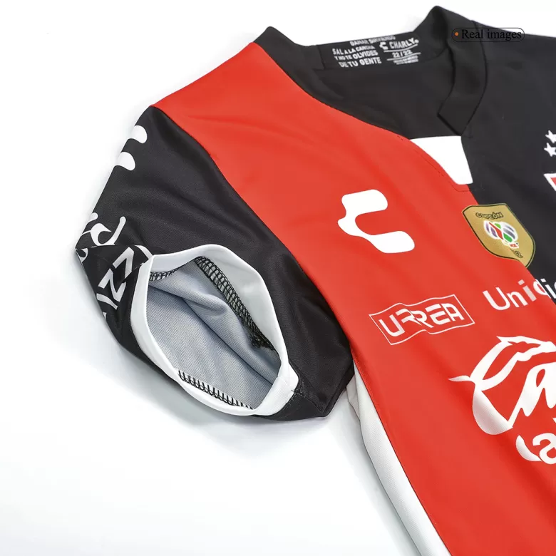 Miniconjunto Atlas de Guadalajara 2022/23 Primera Equipación Local Niño (Camiseta + Pantalón Corto) Charly - camisetasfutbol
