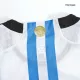 Camiseta de Fútbol Argentina Local 2022 Copa del Mundo - Version Jugador para Hombre Edición Campeón - camisetasfutbol