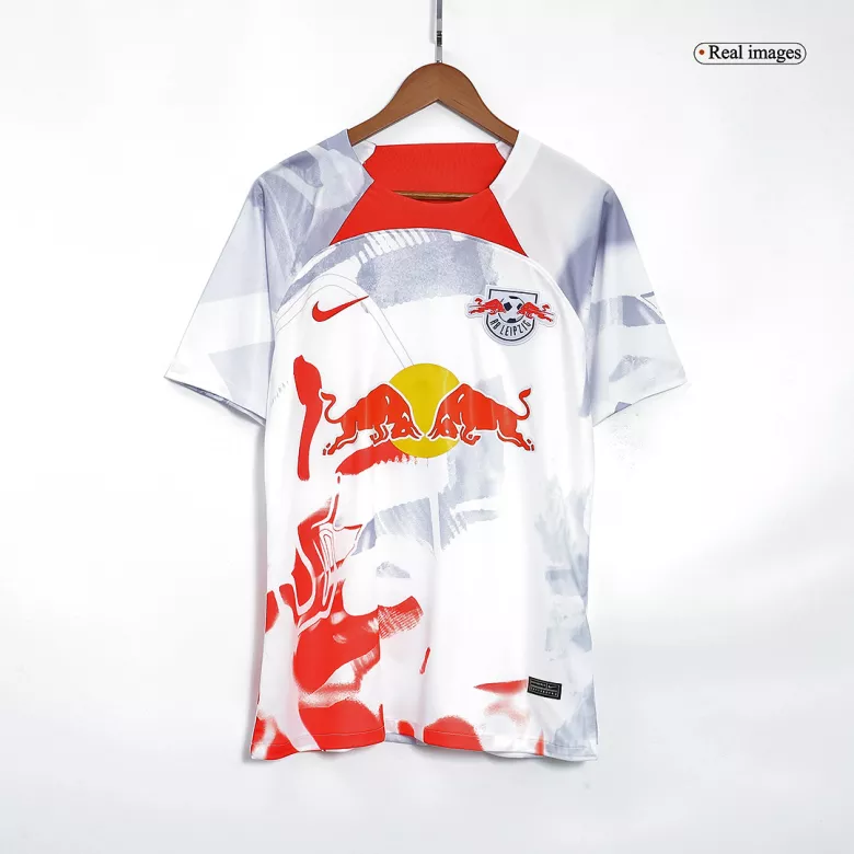 Camiseta RB Leipzig 2022/23 Primera Equipación Local Hombre - Versión Hincha - camisetasfutbol