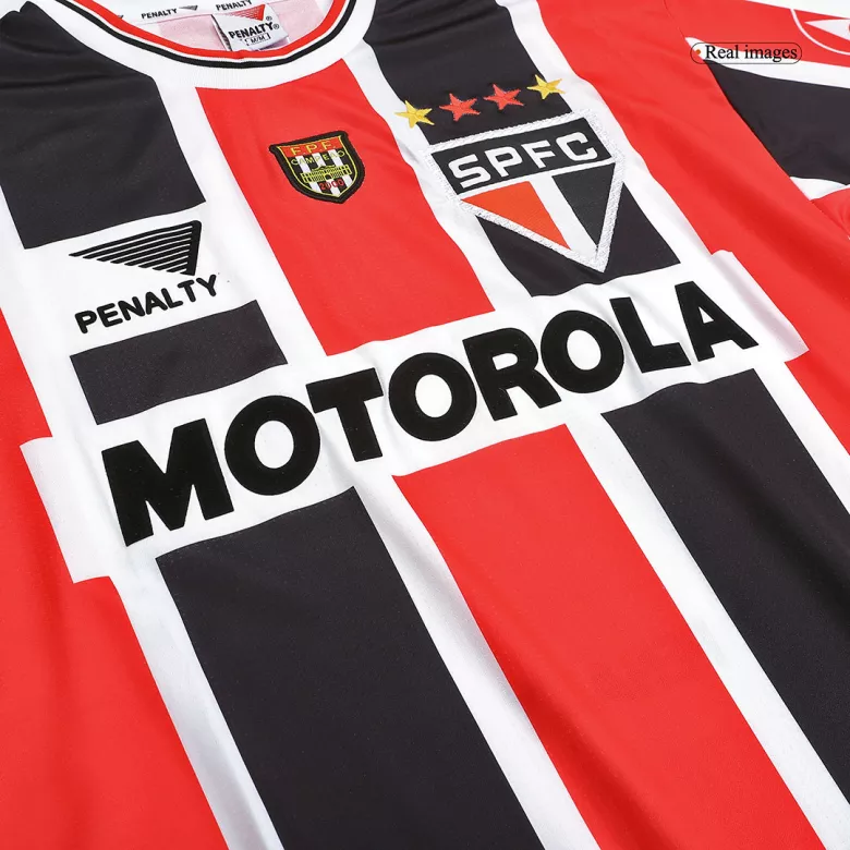 Camiseta Retro 2000 Sao Paulo FC Segunda Equipación Visitante Hombre - Versión Hincha - camisetasfutbol