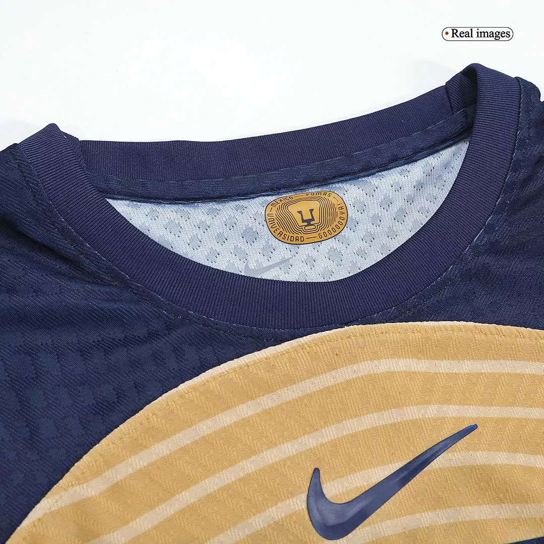 Camiseta de Futbol Visitante Pumas UNAM 2022/23 para Hombre - Versión Jugador Personalizada - camisetasfutbol