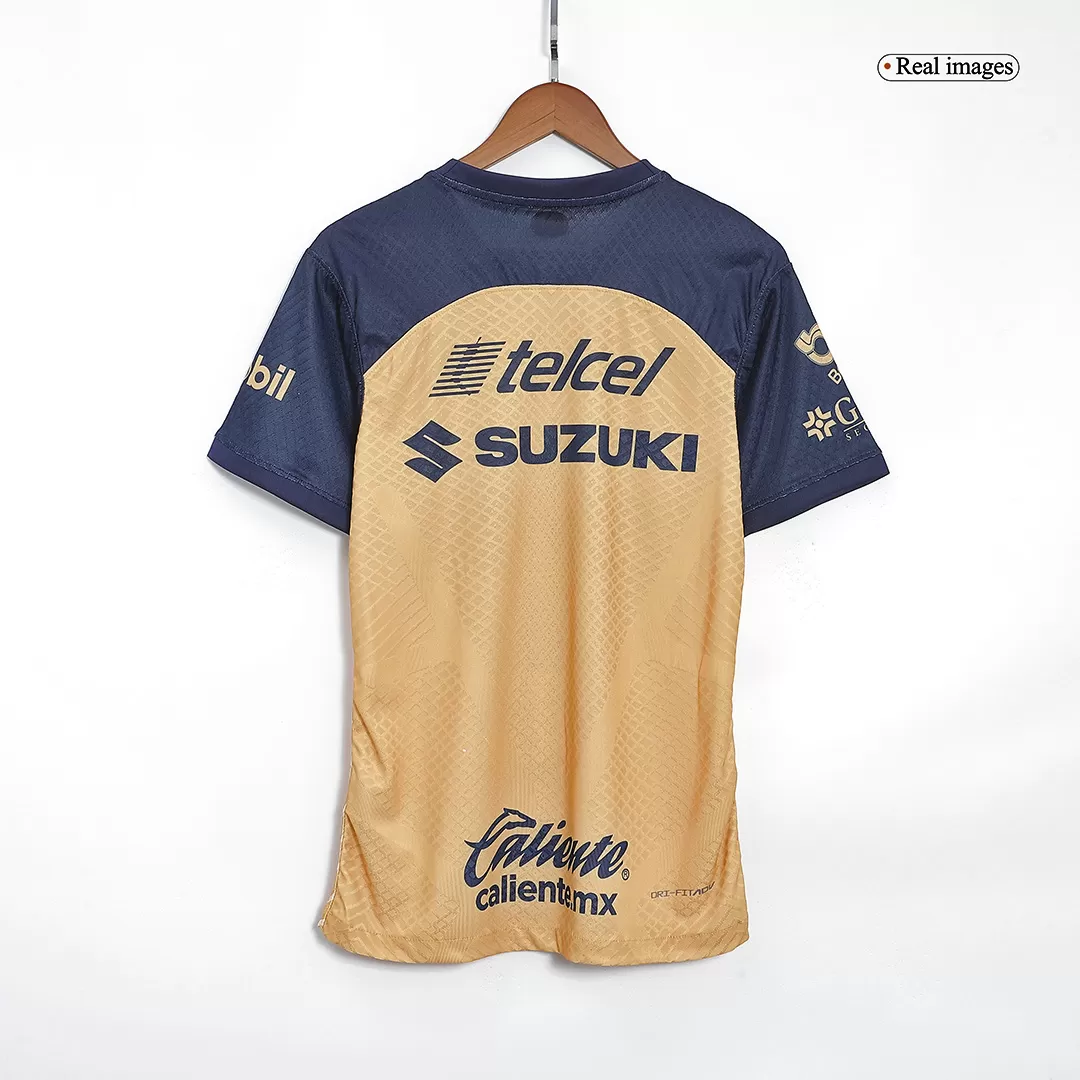 Camiseta de Futbol Visitante Pumas UNAM 2022/23 para Hombre - Versión Jugador Personalizada - camisetasfutbol