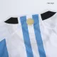 Tres Estrellas Camiseta Futbol Local de Hombre Argentina 2022 con Número de MESSI #10 -Version Jugador - camisetasfutbol