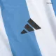 Tres Estrellas Camiseta Auténtica SignMESSI #10 Argentina 2022 Primera Equipación Local Hombre Adidas - Versión Jugador - camisetasfutbol