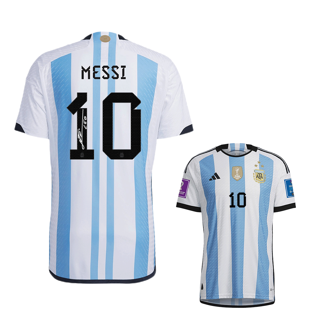 Primera Camiseta Argentina 3 Estrellas Authentic 2022