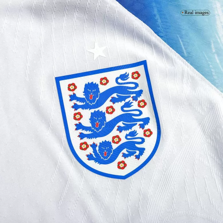 Camiseta Auténtica Manga Larga Inglaterra 2022 Primera Equipación - camisetasfutbol