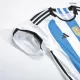 Camiseta Auténtica MESSI #10 Argentina 2022 Primera Equipación Copa del Mundo Local Hombre Adidas - Versión Jugador - camisetasfutbol