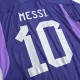 Camiseta Futbol Visitante Copa del Mundo de Hombre 2022 con Número de Messi #10 Edición Campeón -Version Jugador - camisetasfutbol